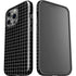 Black Grid iPhone 15 Pro Impact Case